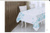 Скатерть одноразовая Авикомп ЛИЛИИ 110х180см 5шт рулон белая двухсторонняя, арт.7907 #2