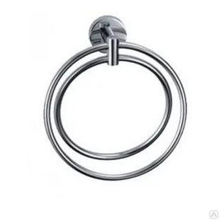 Держатель для полотенца Haiba кольцо двойное, настенный, металл., HB1704-1 
