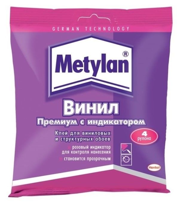 Клей Henkel обойный ("Метилан Винил Премиум") 100гр