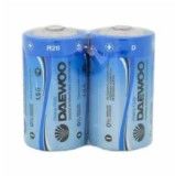 Батарейка "DAEWOO" R14 цена за 2 шт.