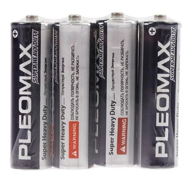 Батарейка "PLEOMAX" R6 цена за 4 шт.