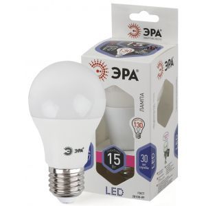 Лампа ЭРА светодиодная А60-15W-840-Е27