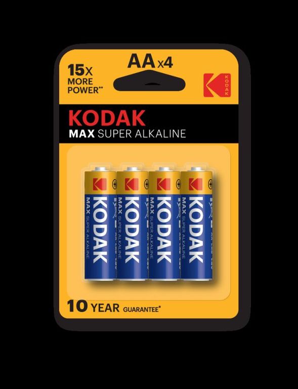 Батарейка Kodak Max LR6 пальчиковая 4шт