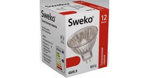 Лампа галогенная Sweko SHL-MR16-20Вт-12В-GU5.3