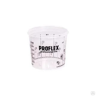 Емкость пластиковая мерная техническая PROFLEX 2,3л, с крышкой 