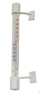 Термометр оконный "Липучка" Т-5 (стеклянный) пакет 