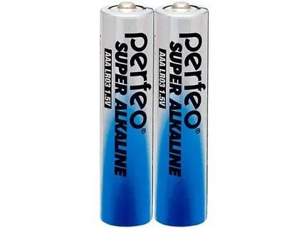 Батарейка Perfeo Super Alkaline R06, SH-2, цена за 2шт