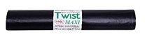 Мешок для мусора "TWIST MAXI" ПВД 160л, рулон 10шт. (780*1120*0,060мм)