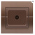 Розетка Deriy ТВ 702-3131-129 светло-коричневая металлик #2
