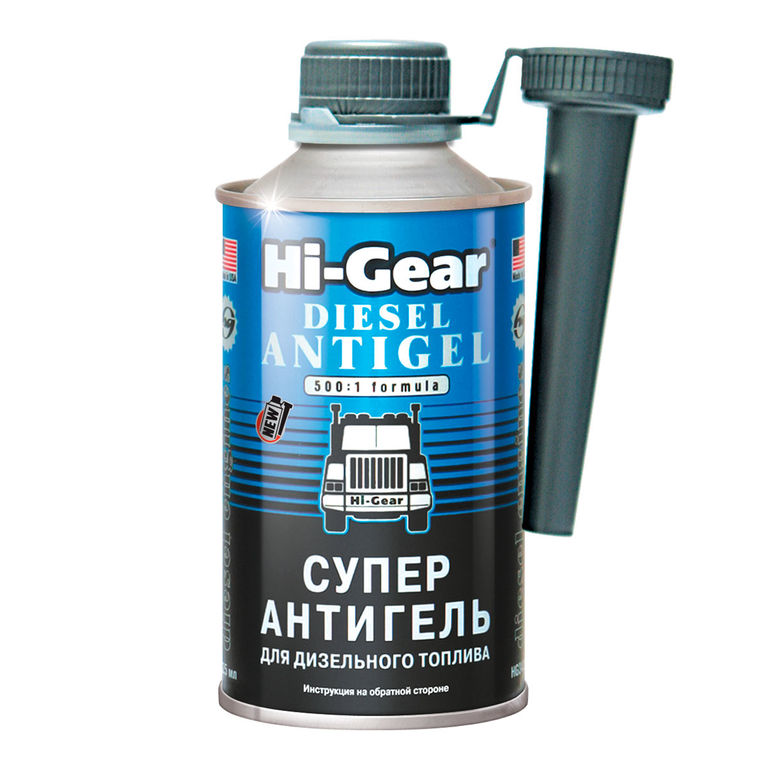 Hi-Gear Суперантигель для дизтоплива 1:500 (325мл) HG3426