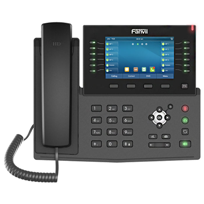 Телефон IP Fanvil X7C, черный