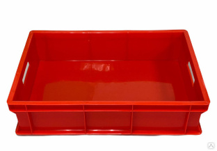 Ящик «Универсальный» №3 (сплошной) 600x400x150 цветной морозостойкий 