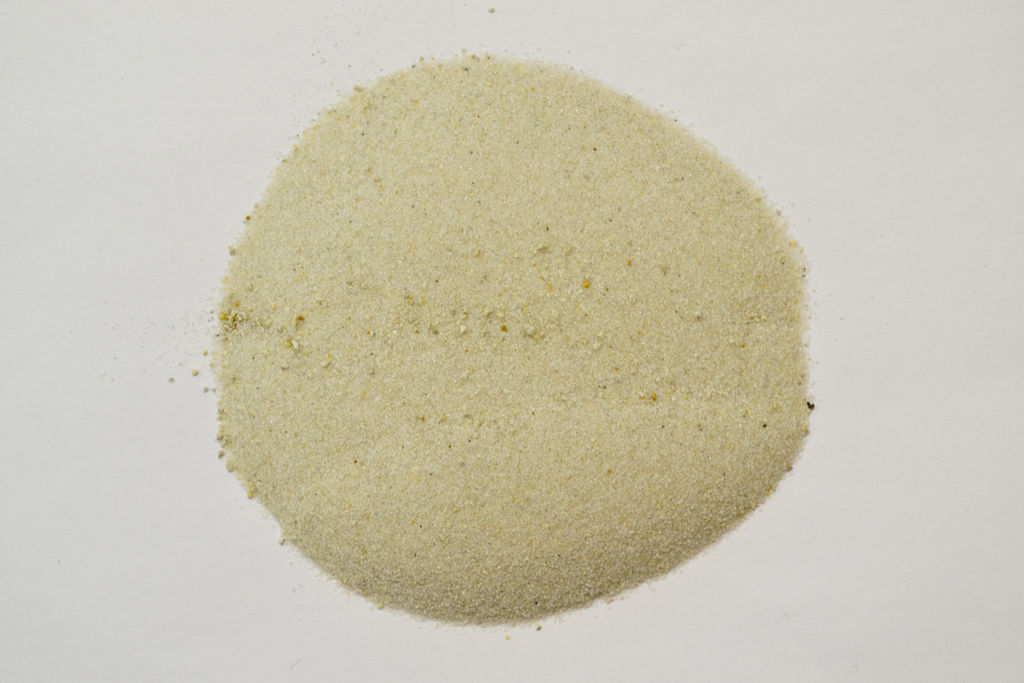 Песок кварцевый обогащенный (стекольный) ОВС-020-В ГОСТ 22551-77 (фракция 0,1-0,4 мм)