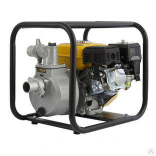 Мотопомпа бензиновая для чистой воды PX-50, 7 л.с, 2", 600 л/мин, глубина 8 м, напор 30 м Denzel #1
