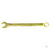 Ключ комбинированный, 6 мм, желтый цинк Сибртех #1