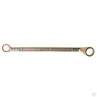 Ключ накидной, 14 х 15 мм, желтый цинк Сибртех #1