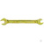 Ключ рожковый, 6 х 7 мм, желтый цинк Сибртех #1