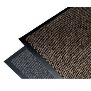 Грязезащитный ковер ЛЮКС 900х1500 мм серый/коричневый