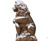 Бетонная скульптура «Большой лев», окрашенная под бронзу #4