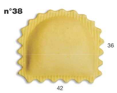 Насадка для равиоли для макарон производства машины Imperia and La Monferrina Ravioli mould 38 (Multipasta)