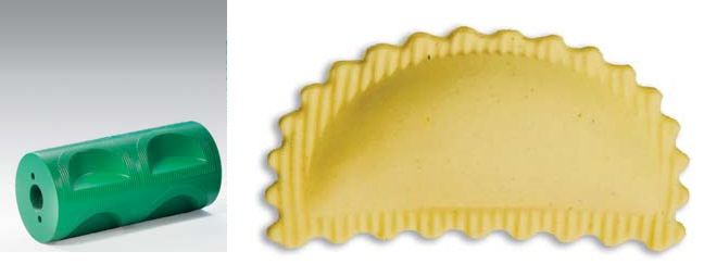 Насадка для равиоли для макарон производства машины Imperia and La Monferrina Ravioli mould 39 (Multipasta)