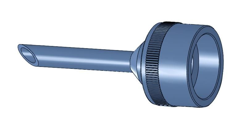 Насадка-трубка диаметром 10 мм для Dosicream ICB tecnlologie s.r.l. 12.N1