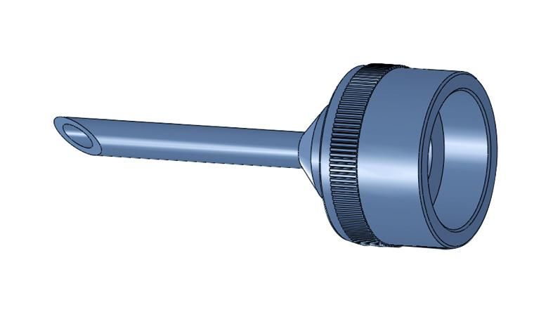 Насадка-трубка диаметром 8 мм для Dosicream ICB tecnlologie s.r.l. 12.N2