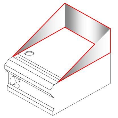 Поверхность от брызг для тепловых элементов серии Silverlink для модели GS3