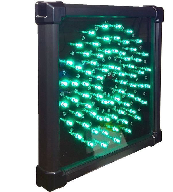 Светофор светодиодный односекционный ИС-3/24 Зеленый 200 мм