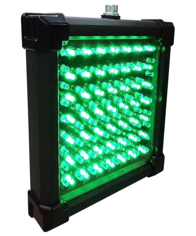 Светофор светодиодный односекционный ИС-2/24 Зеленый 145ММ