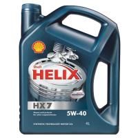 Моторное масло Shell Helix HX7 5W-40 (4 л.)