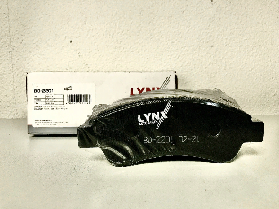 Колодки тормозные передние (комплект) quot;Фирма Lynxquot; BD-2201 Lynx Dongfeng S30