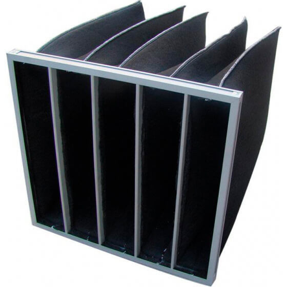 Фильтр вентиляционный карманный угольный ВМCarb-G4-6-66-360