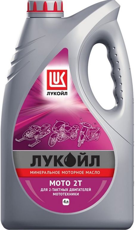 Минеральное моторное масло Лукойл Мото 2Т (МГД-14М) (1 л.)