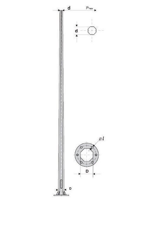 L10 4 9 cm. Опора ОГС 1.8-10. Опора ОГС-0.4-10. Опора граненая силовая ОГС-0.4-8. Опора ОГС 01.