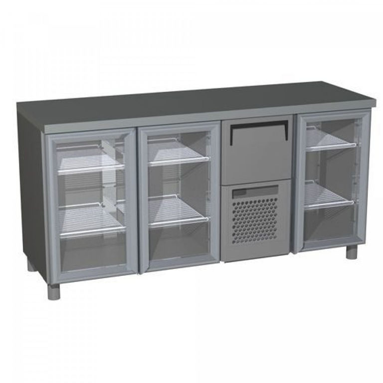 Стол холодильный Polus T57 M2-1-G 0430-1 (2) 9 (BAR-250С Сarboma)
