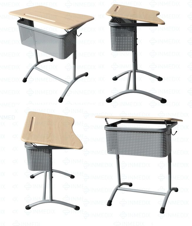 Стол для школы с наклонной столешницей ШСТ-05 (ШСТ-06)