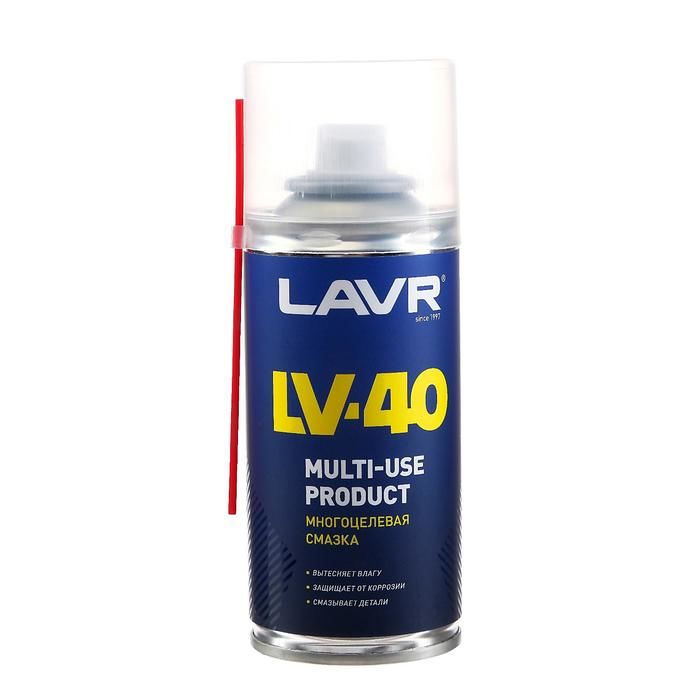 Смазка многоцелевая LAVR LV-40 210 мл
