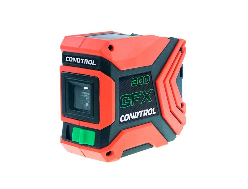 Нивелир CONDTROL лазерный GFX300 (горизонталь/2 вертикали/крест, цвет луча зеленый)