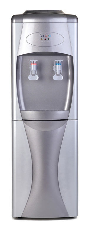 Кулер напольный с электронным охлаждением Lesoto 111 LD-C silver (со шкафчи