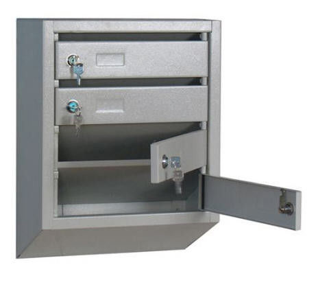 Ящик почтовый четырехсекционный 380х190х500 мм (КП-4)
