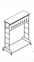 Вешалка мобильная рзо м5
