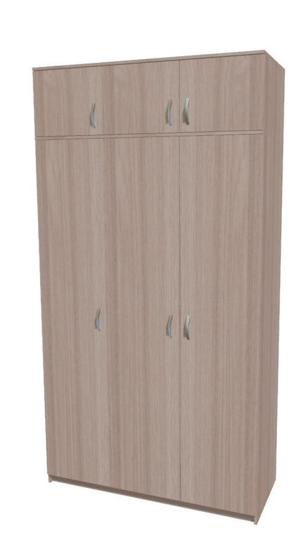 Шкаф с антресолью, трехстворчатый (1384х554х2204 мм)