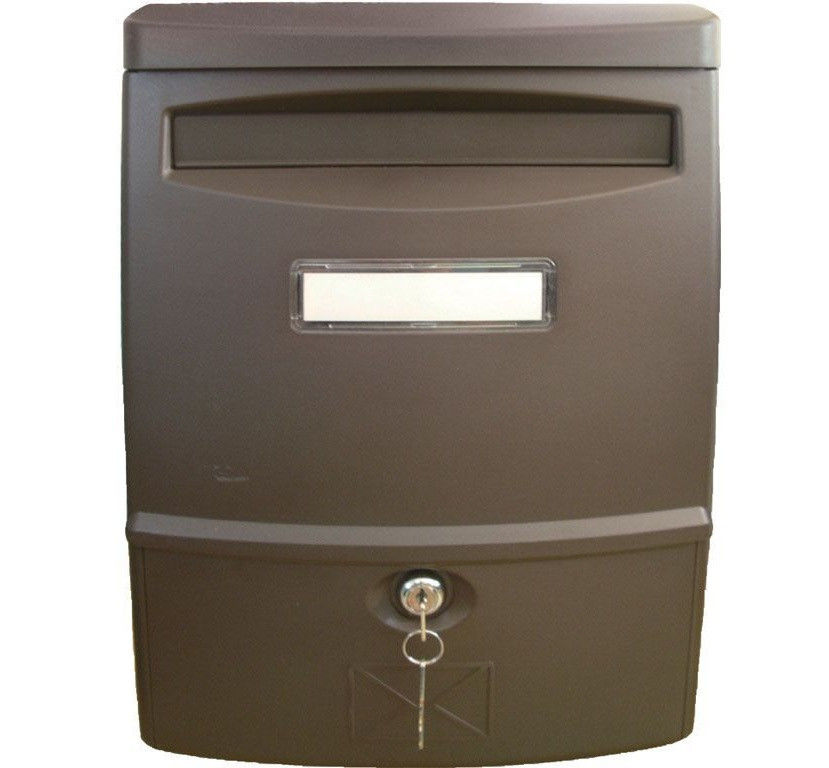 Ящик почтовый LTP-02 BROWN (383x272x113 мм) Промет