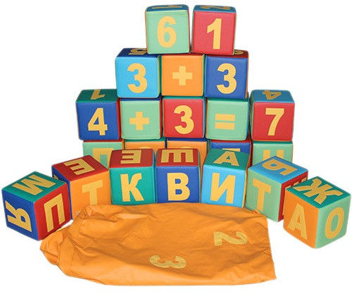 Игровой комплект «Набор веселые кубики» (кубик 20*20*20 см)