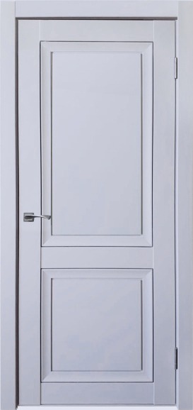 Бело-серые межкомнатные двери