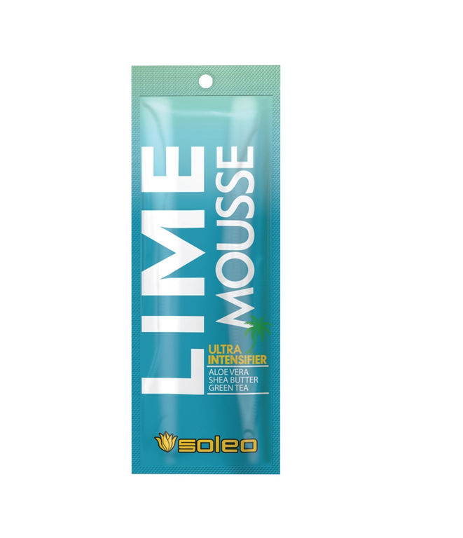 SOLEO Lime mousse 15 мл. Ускоритель загара с тирозином и медью и с