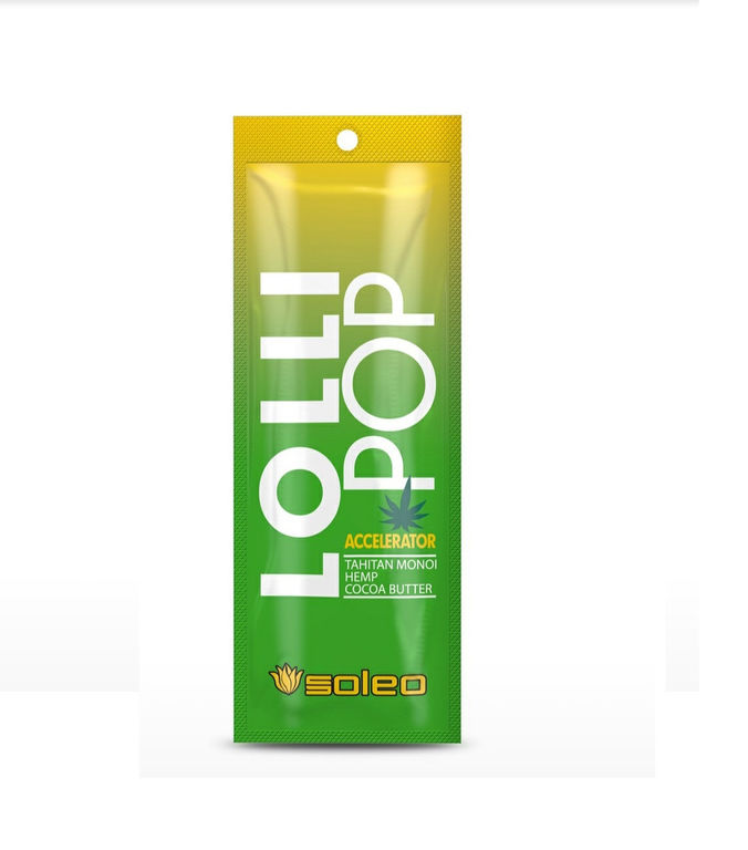 SOLEO Lolli Pop 15 мл. Ускоритель загара с бронзатором и ароматом сладк