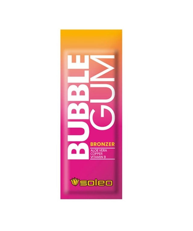 SOLEO Bubble Gum 15 мл. Ускоритель загара с бронзатором и ароматом