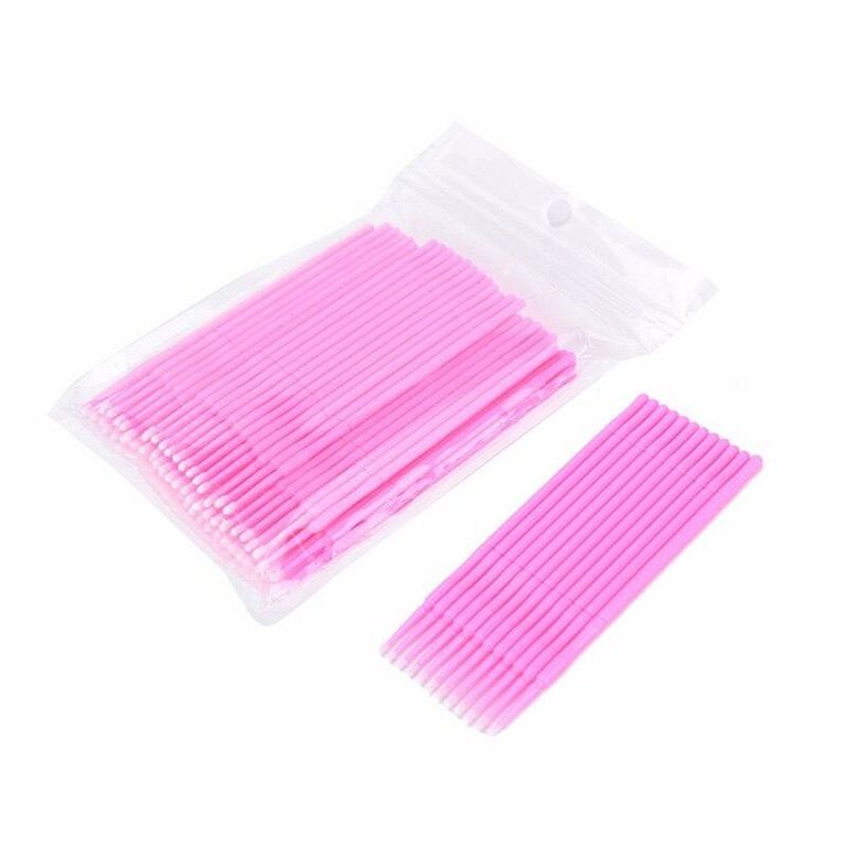 Аппликаторы (микробраши) розовый 2 мм в п/э